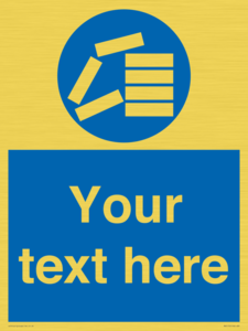 Custom Stack Correctly Sign